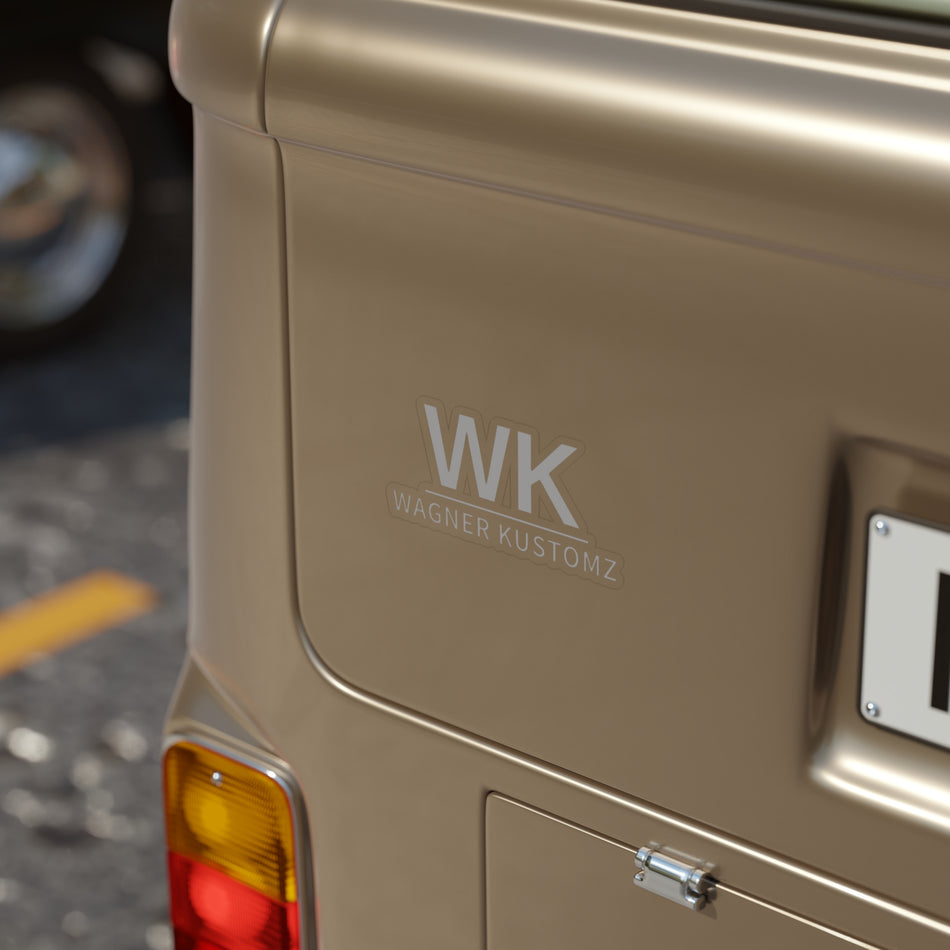 Transparent Outdoor Sticker - WK Wagner Kustomz