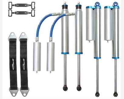 Carli Suspension 2.5 Remote Res Shock Set 6" Lift 2003 to 2013 Ram 2500/3500 Cummins