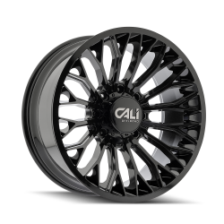 CALI OFF-ROAD EVOKE 9119 GLOSS BLACK 20X10 8-180 -19MM 124.1MM